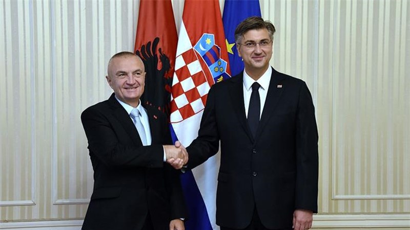Plenković i Meta o suradnji Hrvatske i Albanije te prioritetima hrvatskog predsjedanja Vijećem EU-a